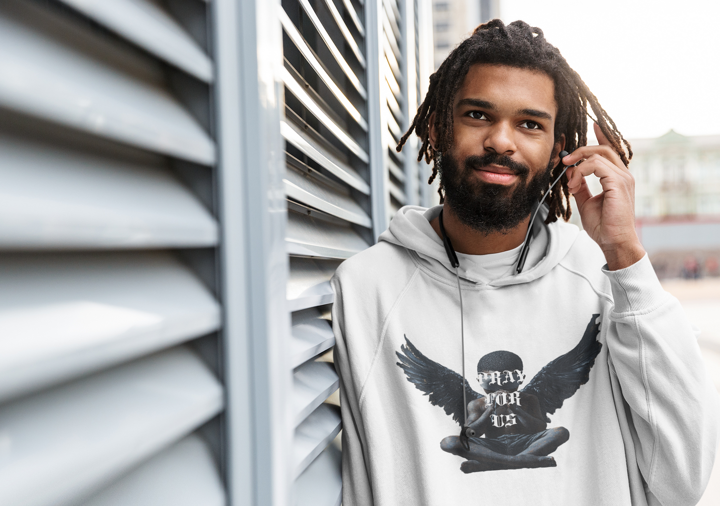 Pray For Us Angel Hoodie - Limited Edition