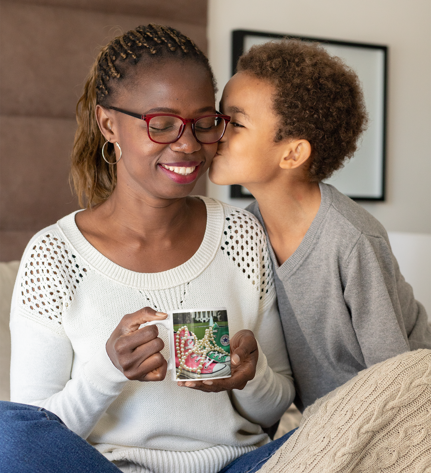 Chucks and Pearls Tumbler Celebrate Unity & Support Kamala Harris 2024