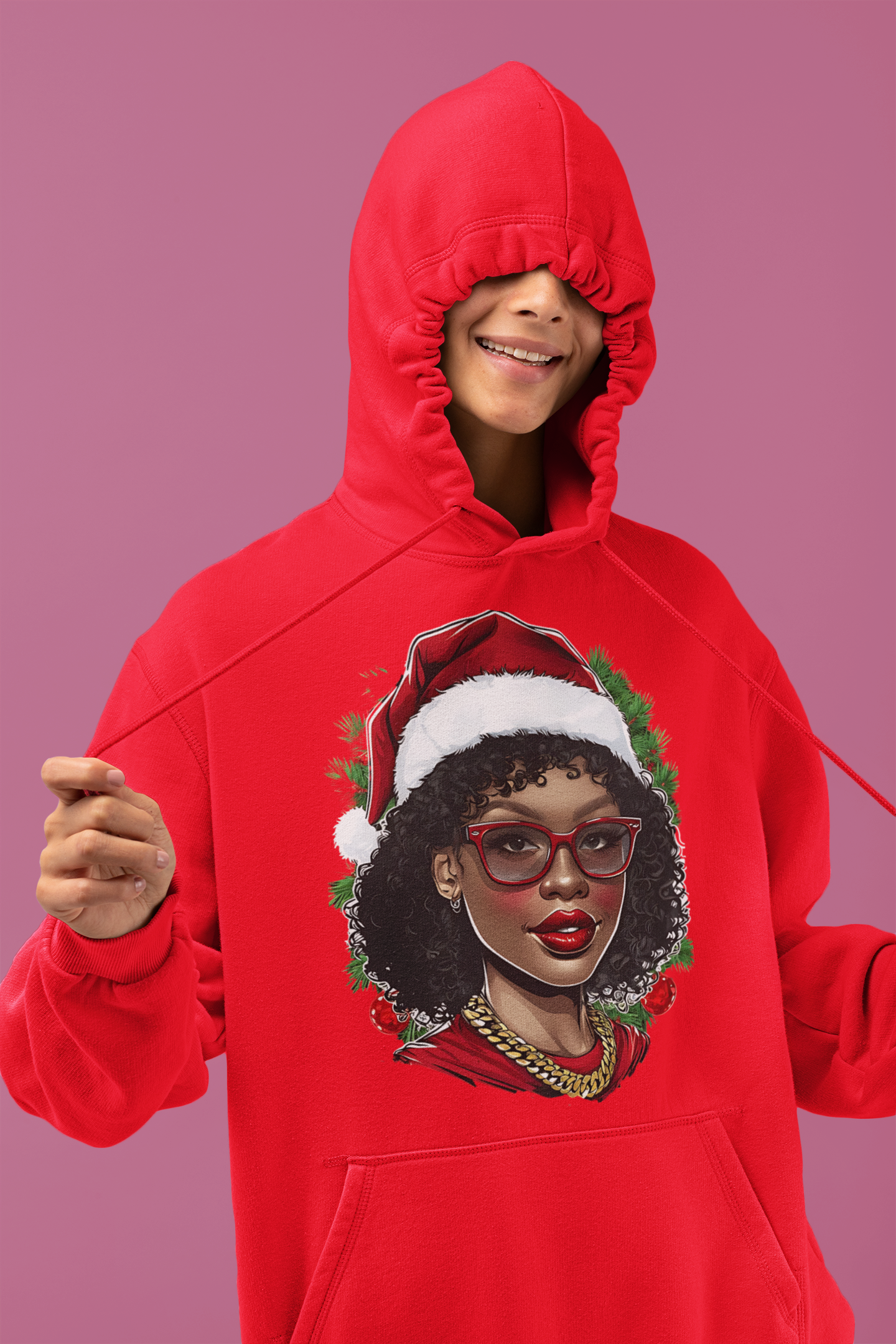 Santa Swag Hoodie – Redefining Holiday Style!