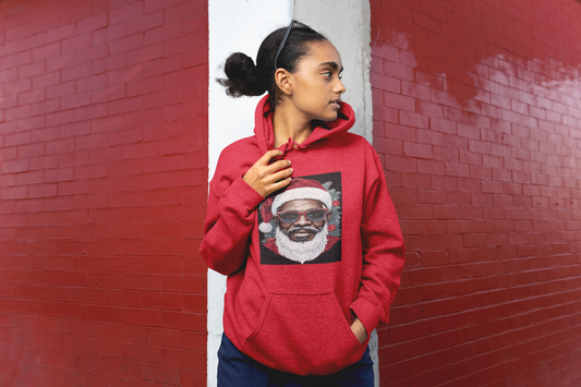 Stay Festive, Stay Fly: Santa Swag Hoodie