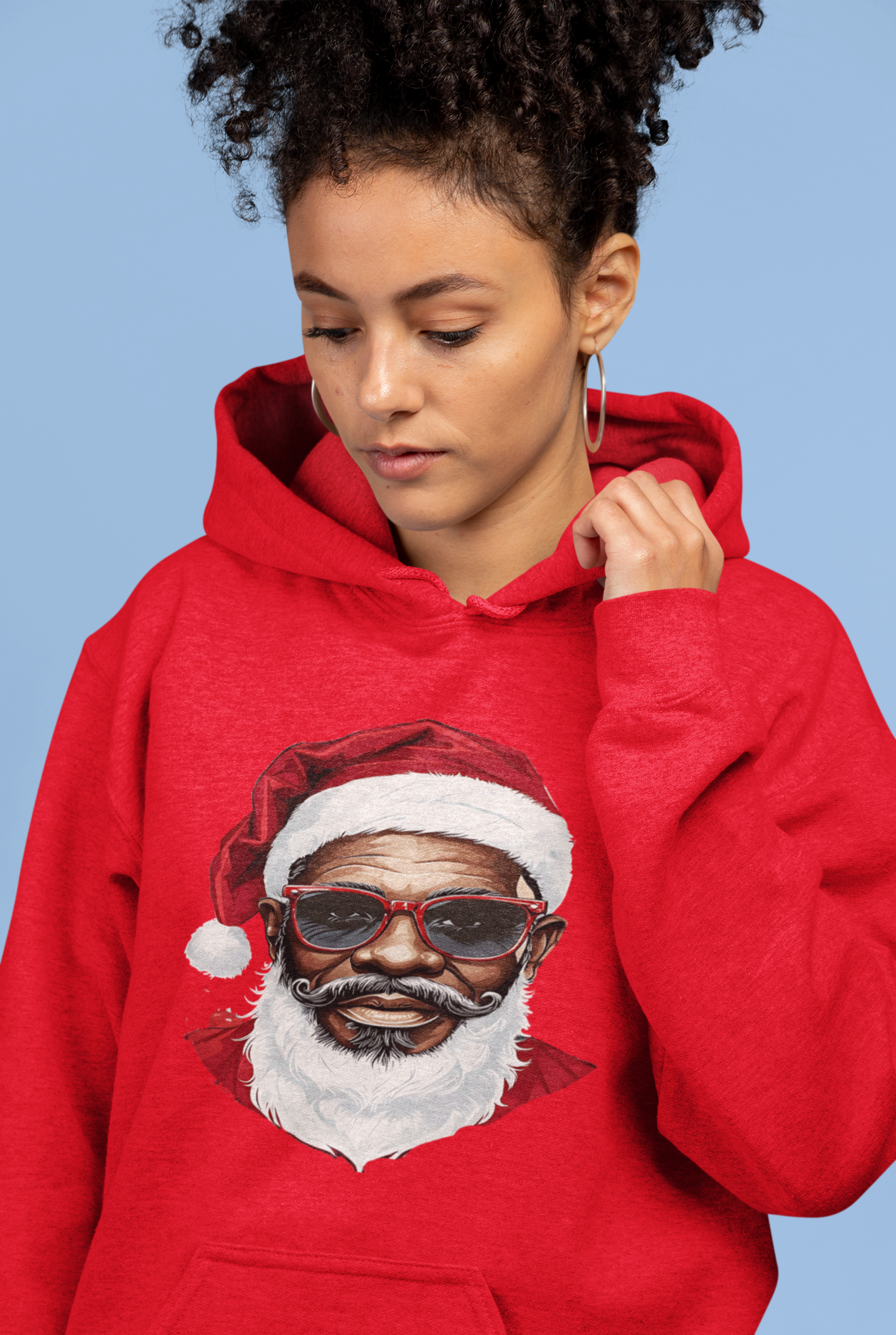 Stay Festive, Stay Fly: Santa Swag Hoodie