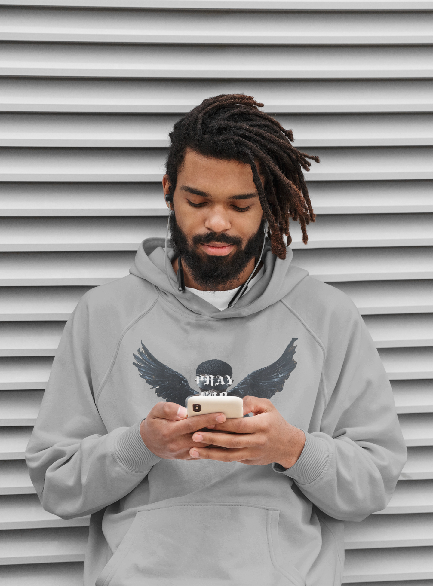 Pray For Us Angel Hoodie - Limited Edition